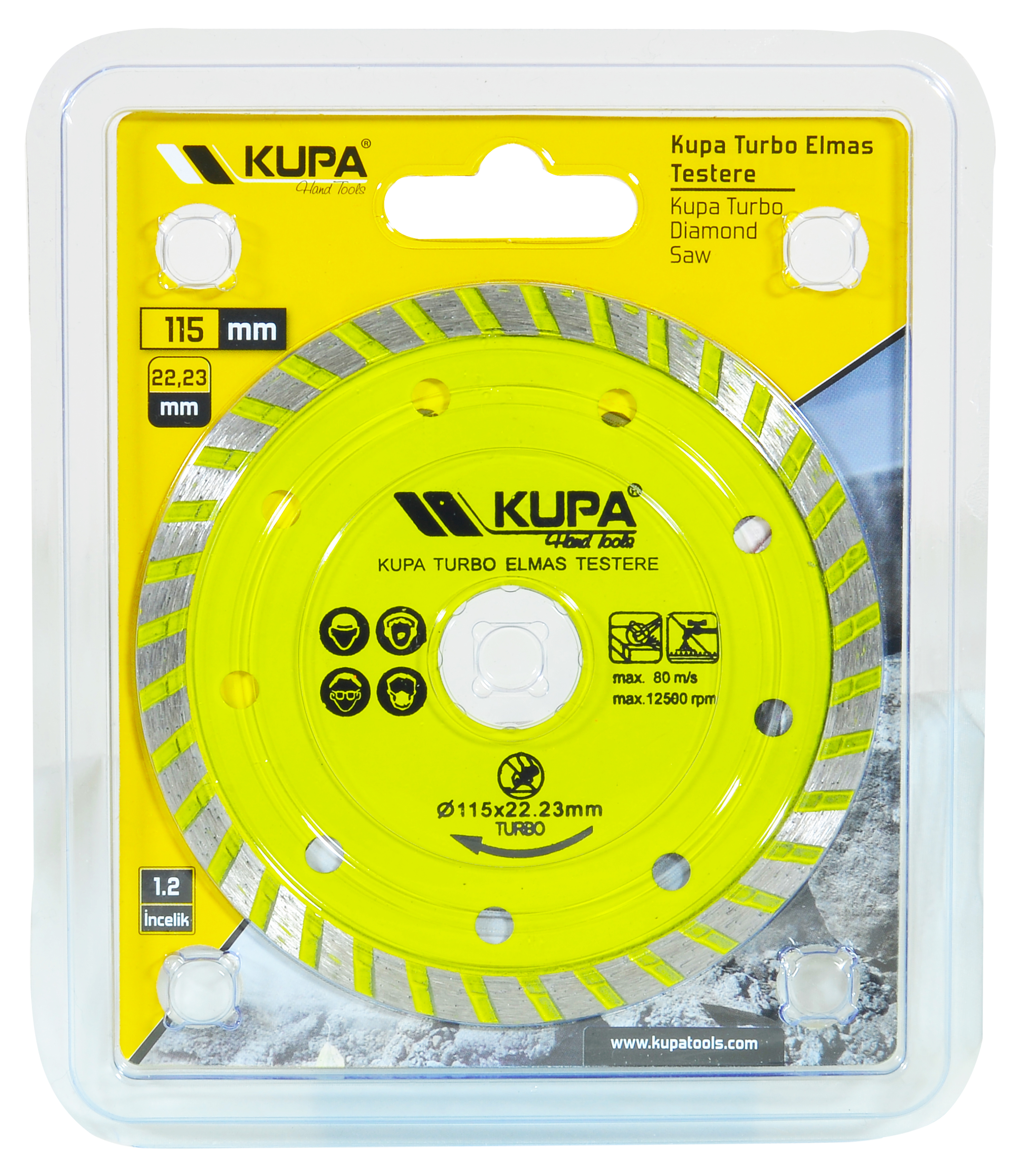 KUPA TURBO ELMAS TESTERE 115